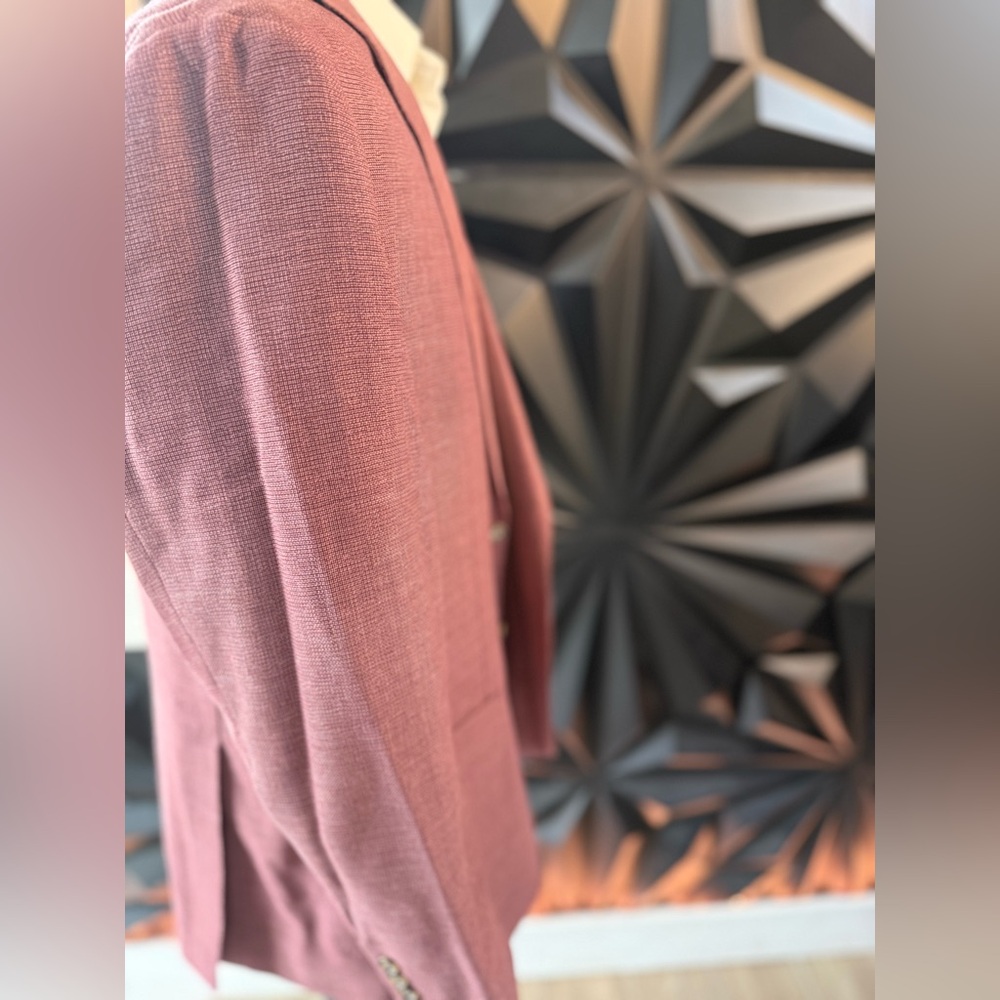 Brooks Brother Classic Fit Blazer in Rose Pink - Picture 3 of 6